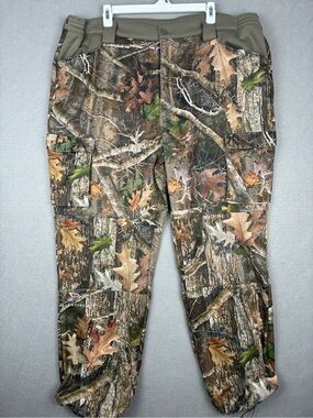 RedHead Men's Camo Cargo Hunting Pants - Brown & Green Camouflage 2XL Gorpcore
